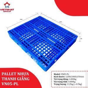 Pallet nhựa thanh giằng VN05-PL